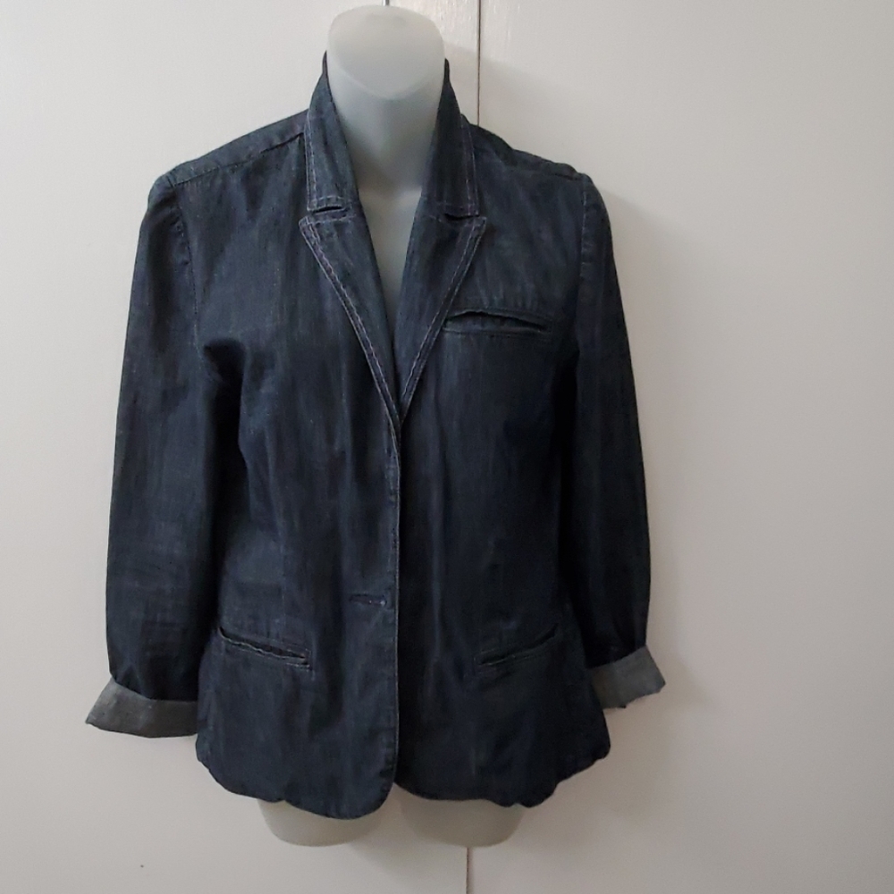 Lucky Brand Denim Jean Jacket sz M